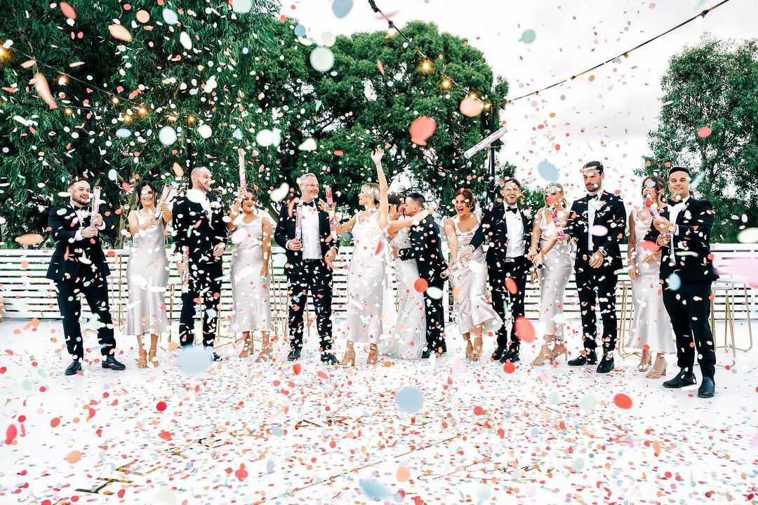 Wedding Confetti Cannon biodegradable