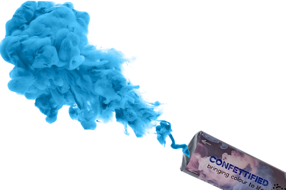 Gender Reveal Smoke Bomb/Grenade Emitter