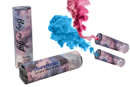 Gender Reveal Smoke Bomb/Grenade Emitter