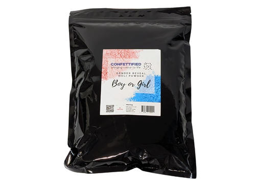 Gender Reveal Holi Powder Satchel 500grams