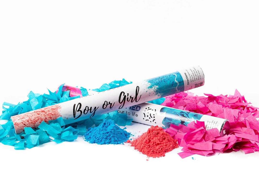 I will send the results for my gender reveal -read description - Confettified - TBC