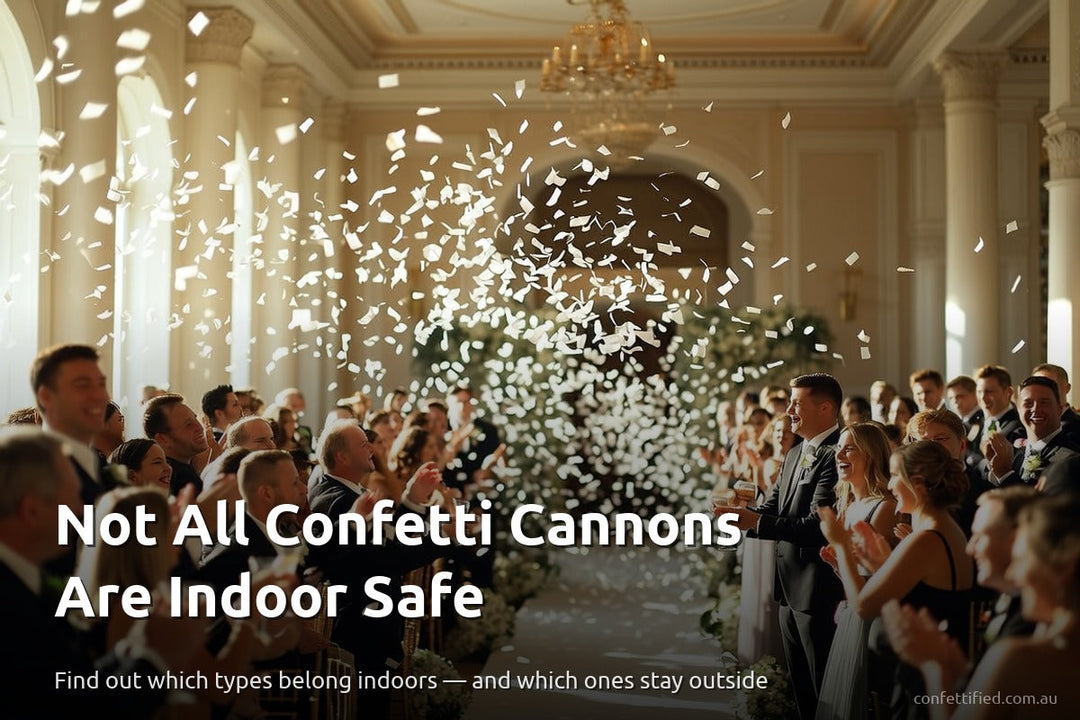 Indoor vs Outdoor Confetti Cannons: Which Type to Choose