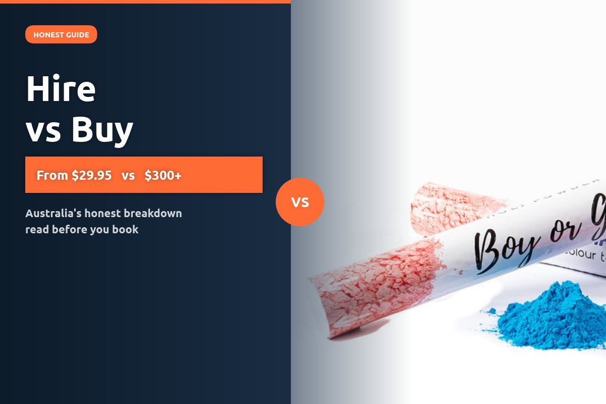 Confetti Cannon Hire vs Buy: Which Makes More Sense in Australia?