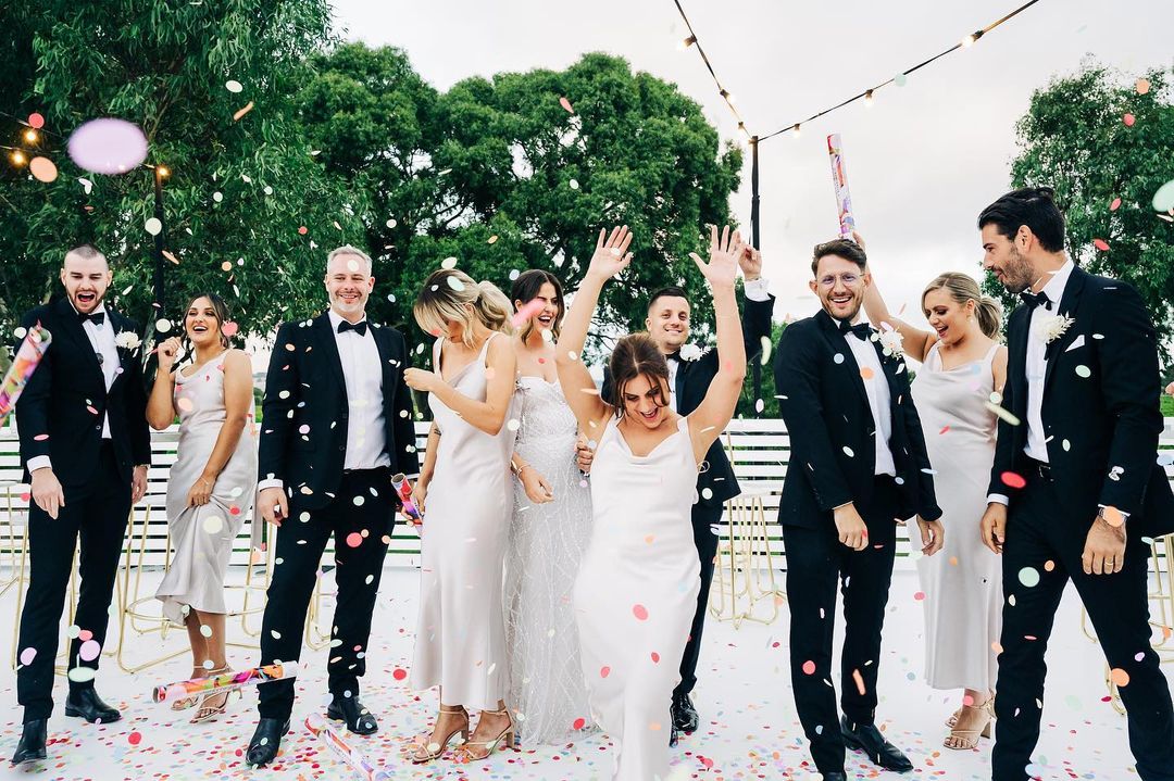 Venues that won't allow confetti, biodegradable confetti & the best alternatives to confetti
