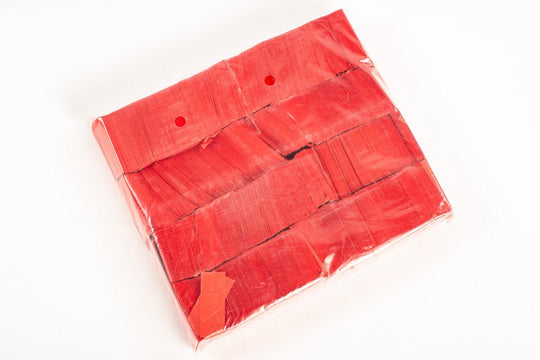 1kg bag of Red paper confetti slips - Confettified - Confetti