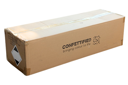 80cm Confetti Powershot Launcher Bulk Buy 20 Units Trade Quantity