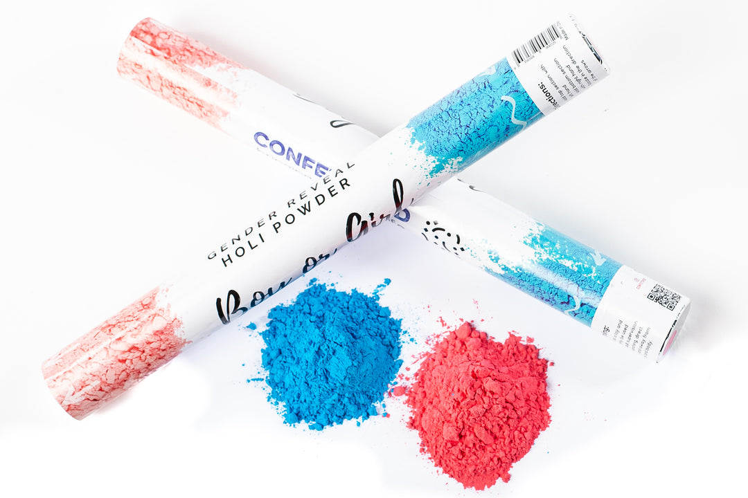 Smoke Gender Reveal Cannon - holi powder launcher/popper