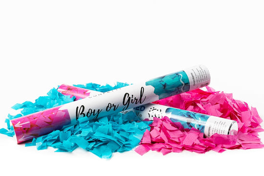 Gender Reveal Confetti Cannon launcher/popper