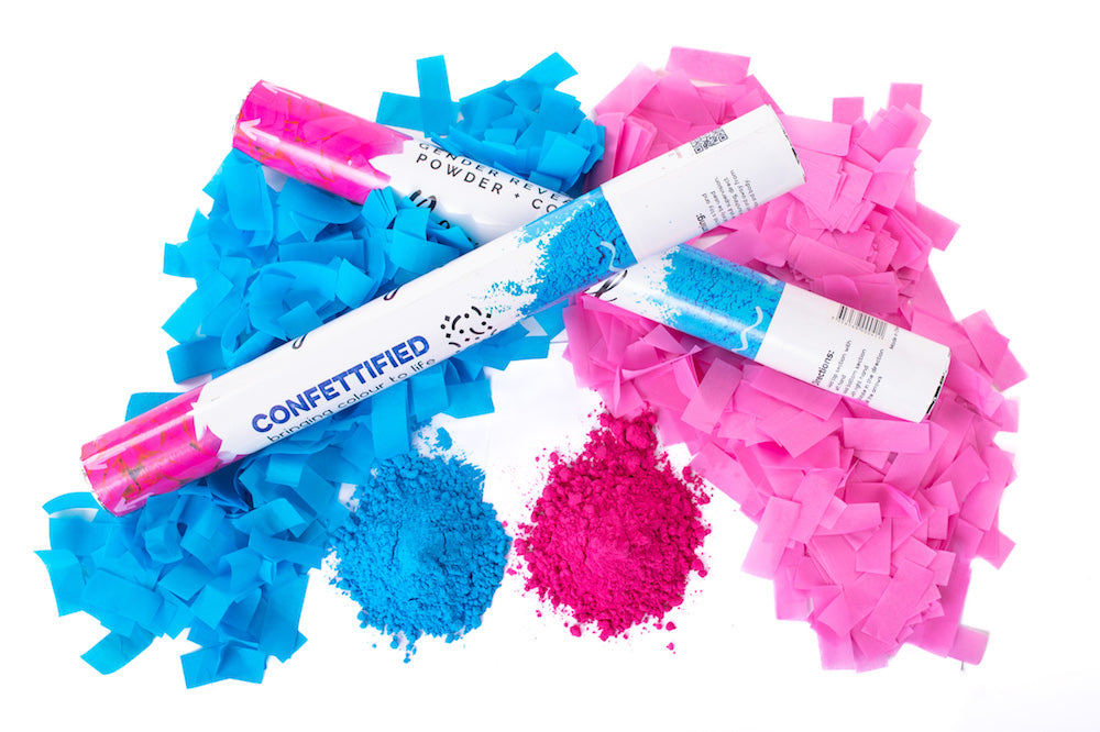 Confetti & Smoke Gender Reveal Cannon launcher/popper