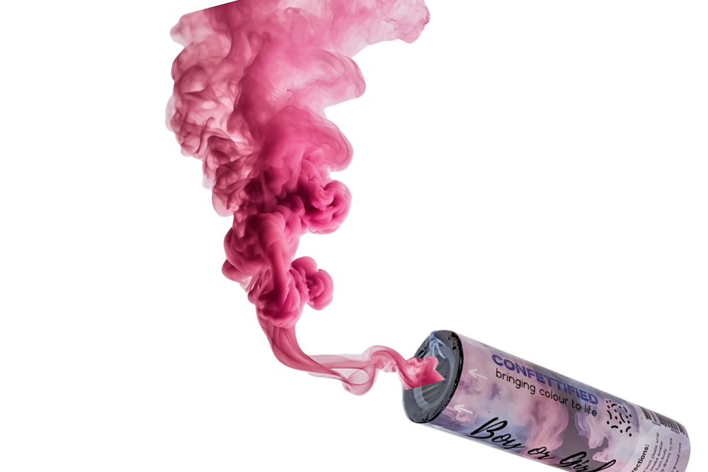 Gender Reveal Smoke Bomb/Grenade Emitter