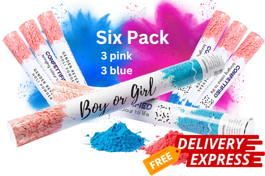 Gender Reveal Smoke Cannon Bundle