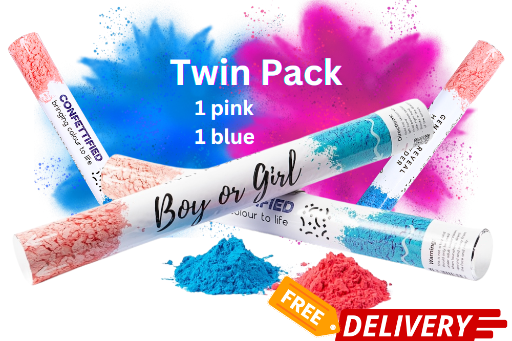 Gender Reveal Smoke Cannon Bundle