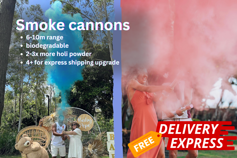 Gender Reveal Smoke Cannon Bundle