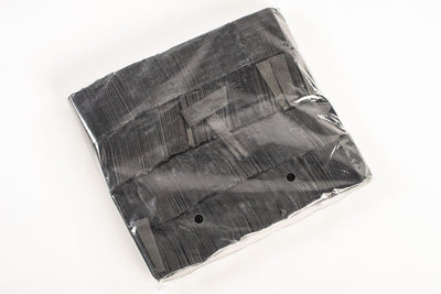 1kg bag of Black paper confetti slips - Confettified - Confetti