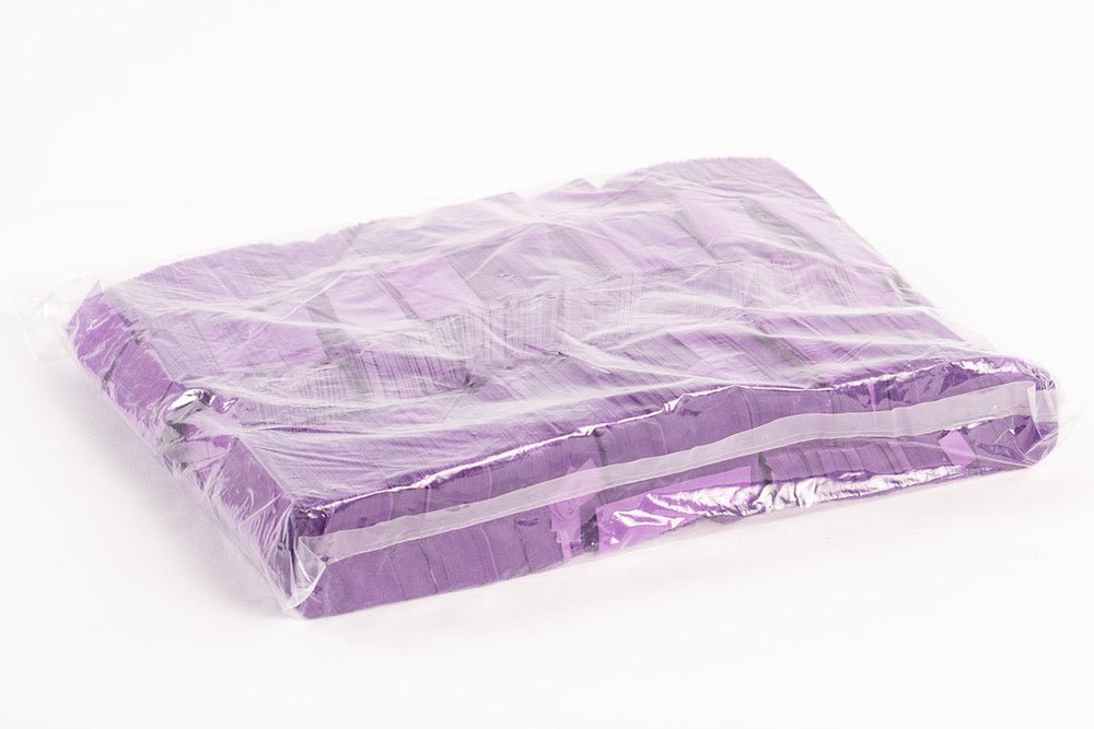 1kg bag of Purple paper confetti slips - Confettified - Confetti