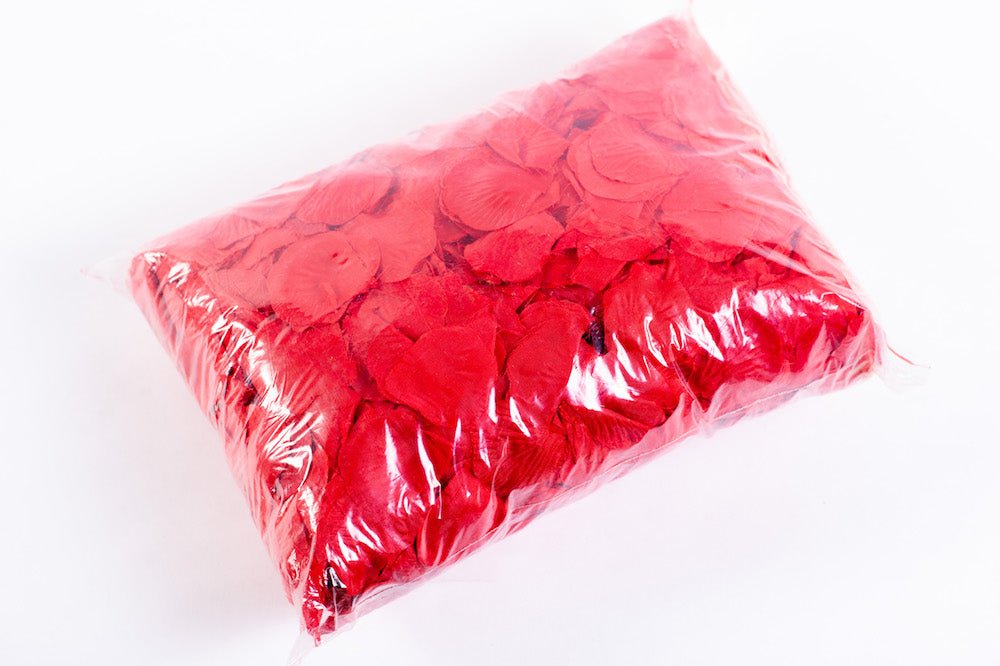1kg bag of red rose petal confetti - Confettified - Confetti
