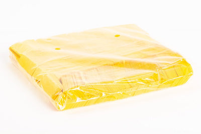 1kg bag of Yellow paper confetti slips - Confettified - Confetti