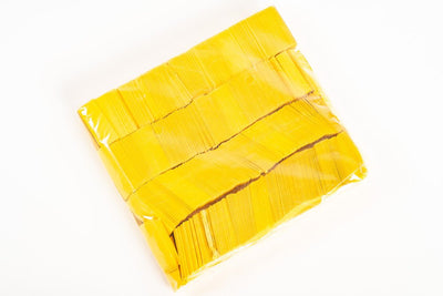 1kg bag of Yellow paper confetti slips - Confettified - Confetti